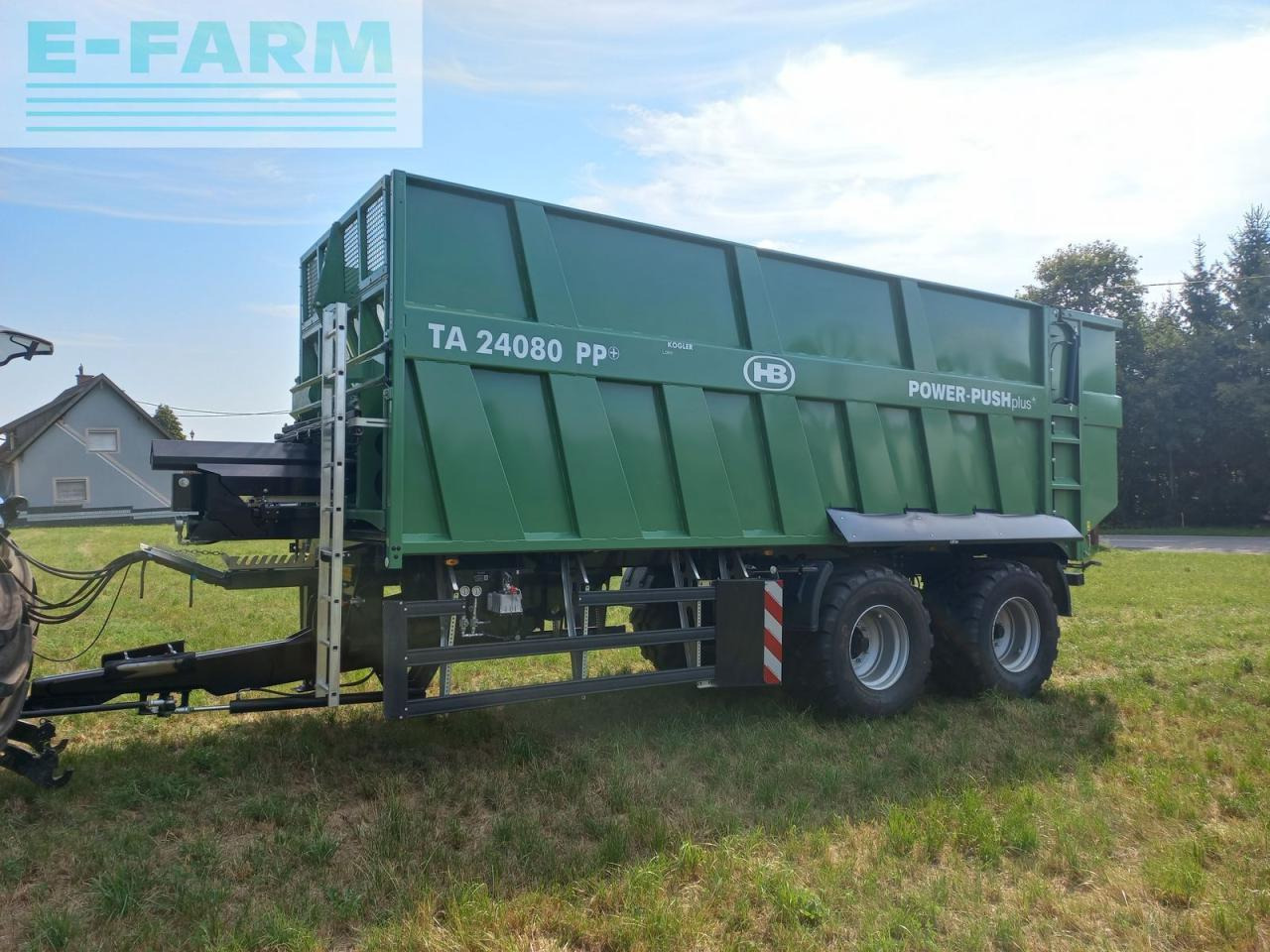 Brantner powerpush 24080 + - Damperli traktör römorku: fotoğraf 5 Brantner powerpush 24080 + - Damperli traktör römorku: fotoğraf 5