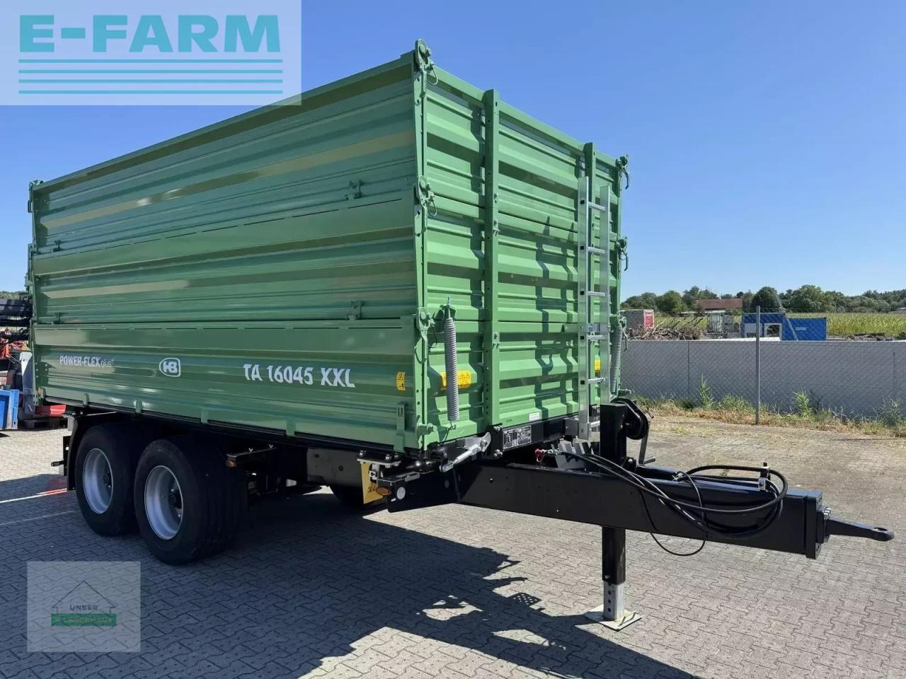 Brantner ta 16045/2 xxl - Damperli traktör römorku: fotoğraf 1 Brantner ta 16045/2 xxl - Damperli traktör römorku: fotoğraf 1