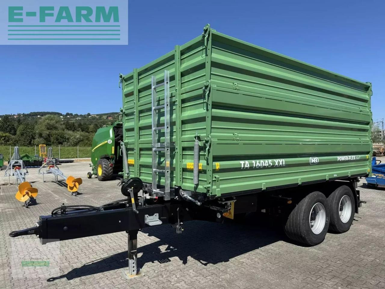 Brantner ta 16045/2 xxl - Damperli traktör römorku: fotoğraf 2 Brantner ta 16045/2 xxl - Damperli traktör römorku: fotoğraf 2