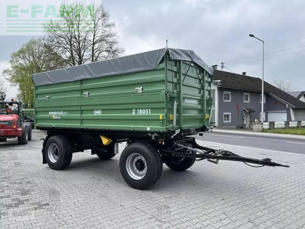 Brantner z 18051 aktion 40km/h - Damperli traktör römorku: fotoğraf 1 Brantner z 18051 aktion 40km/h - Damperli traktör römorku: fotoğraf 1