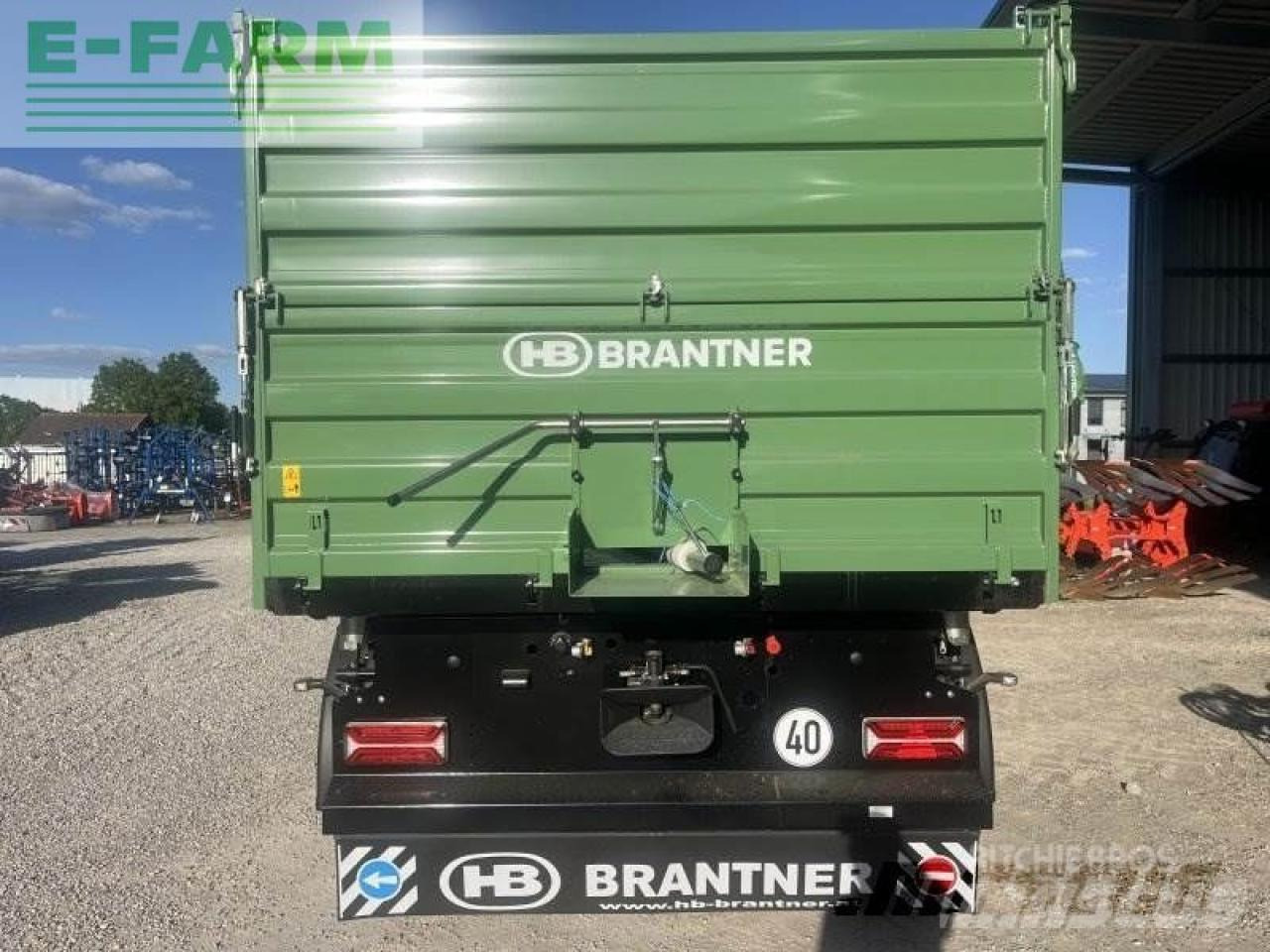Brantner z 18051 xxl - Damperli traktör römorku: fotoğraf 3 Brantner z 18051 xxl - Damperli traktör römorku: fotoğraf 3