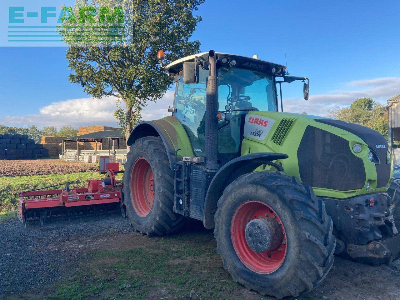 CLAAS AXION 830 - Traktör: fotoğraf 1 CLAAS AXION 830 - Traktör: fotoğraf 1