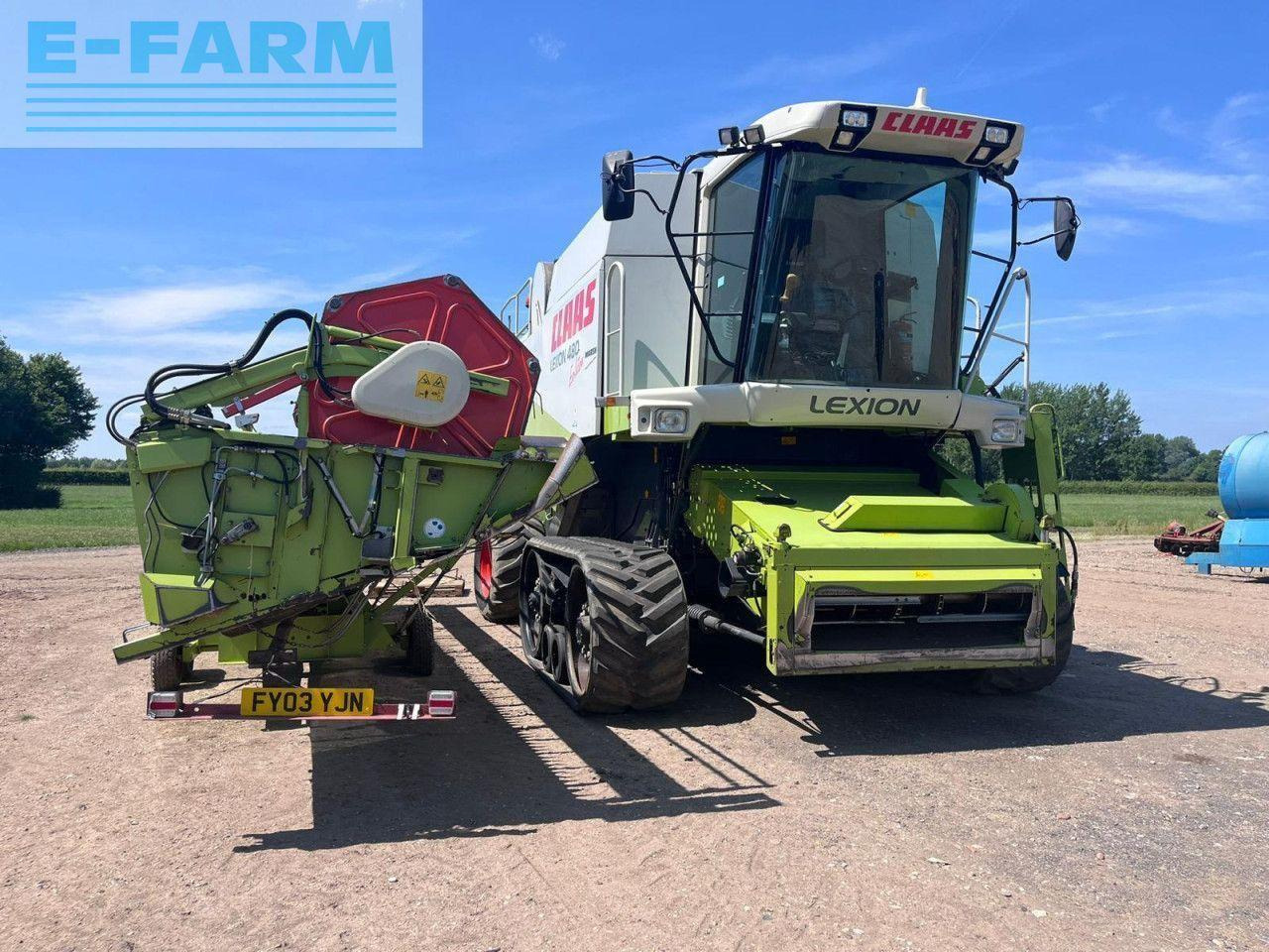 CLAAS LEXION 480 EVOLUTION TT - Biçerdöver: fotoğraf 3 CLAAS LEXION 480 EVOLUTION TT - Biçerdöver: fotoğraf 3