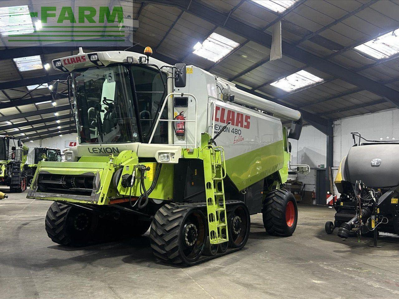CLAAS LEXION 480 EVOLUTION TT - Biçerdöver: fotoğraf 2 CLAAS LEXION 480 EVOLUTION TT - Biçerdöver: fotoğraf 2