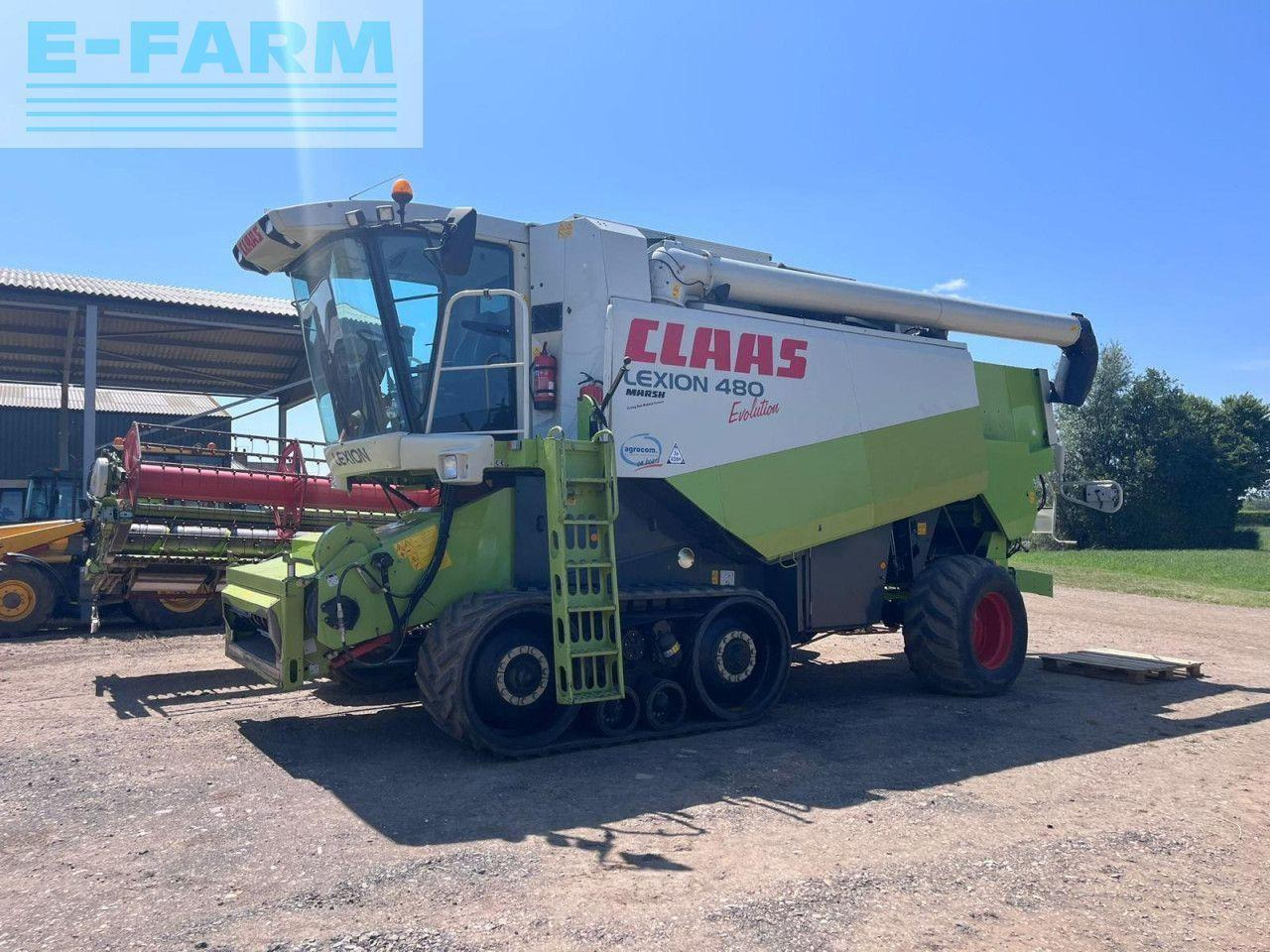CLAAS LEXION 480 EVOLUTION TT - Biçerdöver: fotoğraf 1 CLAAS LEXION 480 EVOLUTION TT - Biçerdöver: fotoğraf 1