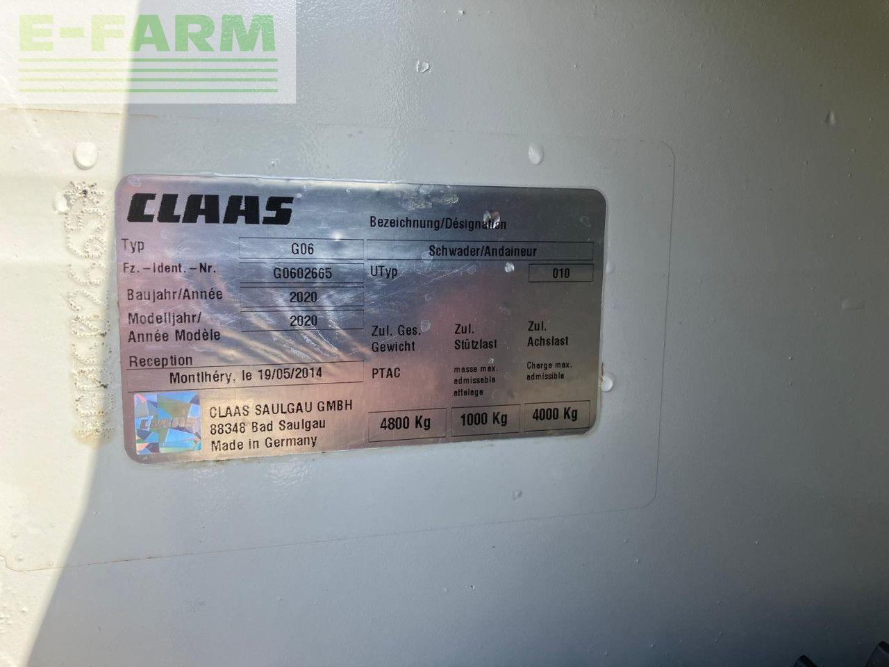 CLAAS LINER 3600 - Ot toplama tırmığı: fotoğraf 3 CLAAS LINER 3600 - Ot toplama tırmığı: fotoğraf 3