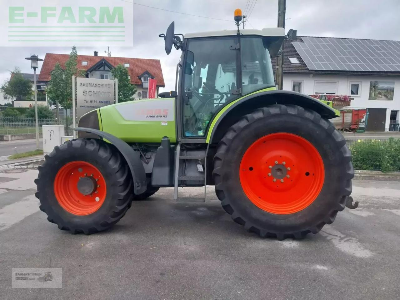 CLAAS ares 816 rz RZ - Traktör: fotoğraf 2 CLAAS ares 816 rz RZ - Traktör: fotoğraf 2