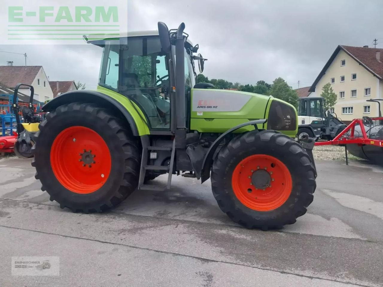 CLAAS ares 816 rz RZ - Traktör: fotoğraf 5 CLAAS ares 816 rz RZ - Traktör: fotoğraf 5