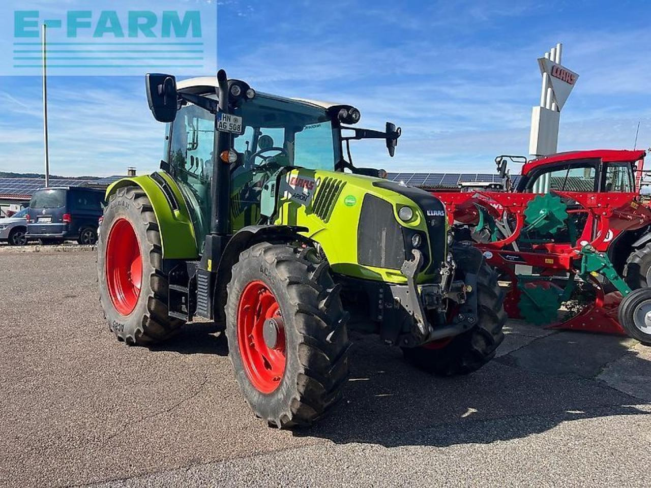 CLAAS arion 410 - Traktör: fotoğraf 1 CLAAS arion 410 - Traktör: fotoğraf 1