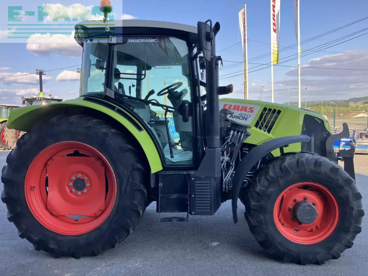 CLAAS arion 420 panoramic + batis - Traktör: fotoğraf 4 CLAAS arion 420 panoramic + batis - Traktör: fotoğraf 4