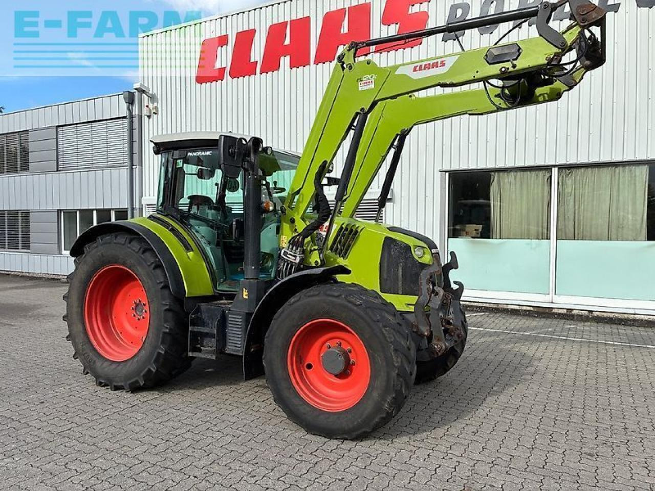 CLAAS arion 450 cis panoramic mit fl 120 c und fkh CIS - Traktör: fotoğraf 2 CLAAS arion 450 cis panoramic mit fl 120 c und fkh CIS - Traktör: fotoğraf 2
