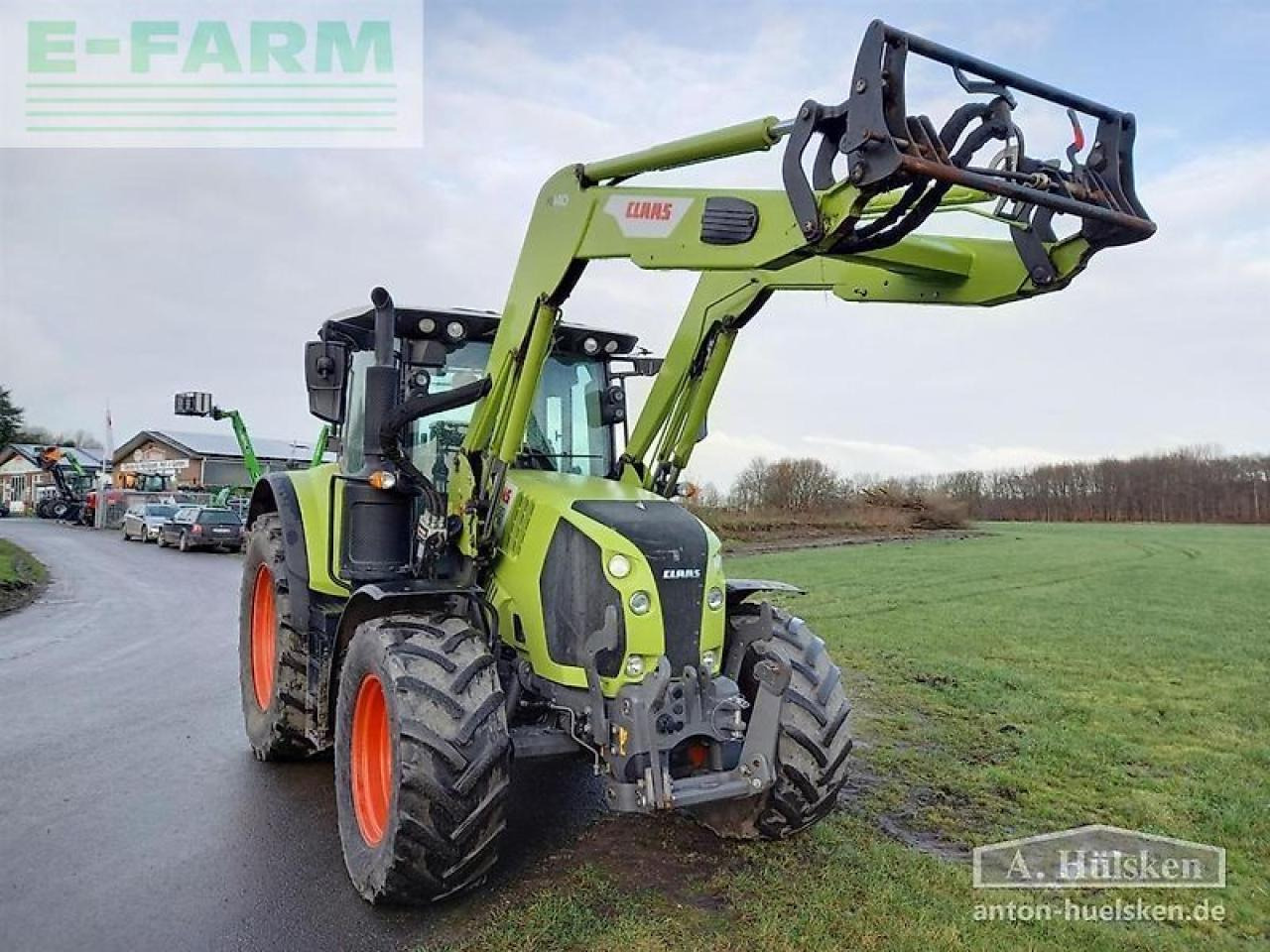 CLAAS arion 510 cis mit frontlader fl 140 CIS - Traktör: fotoğraf 3 CLAAS arion 510 cis mit frontlader fl 140 CIS - Traktör: fotoğraf 3