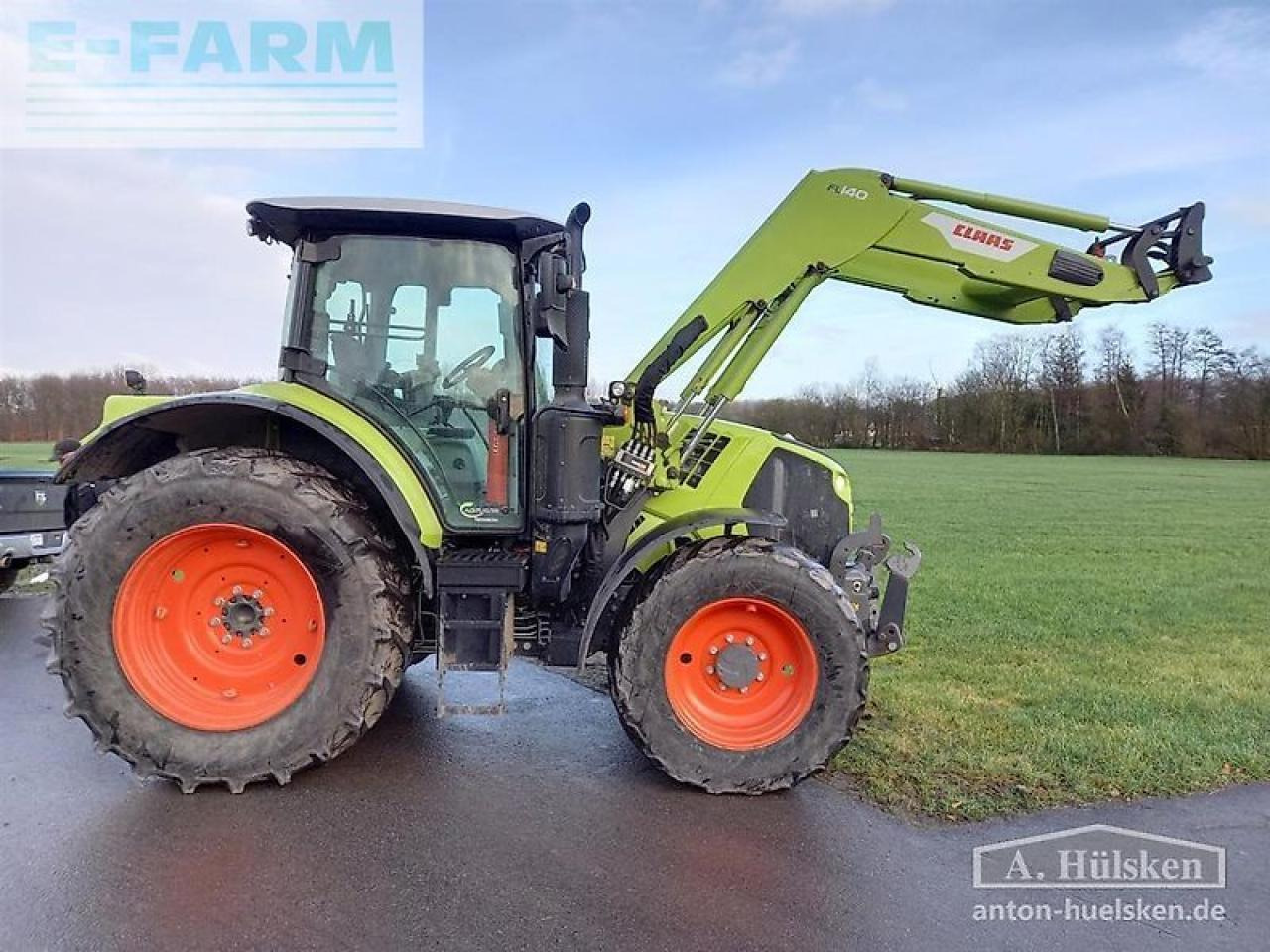 CLAAS arion 510 cis mit frontlader fl 140 CIS - Traktör: fotoğraf 5 CLAAS arion 510 cis mit frontlader fl 140 CIS - Traktör: fotoğraf 5