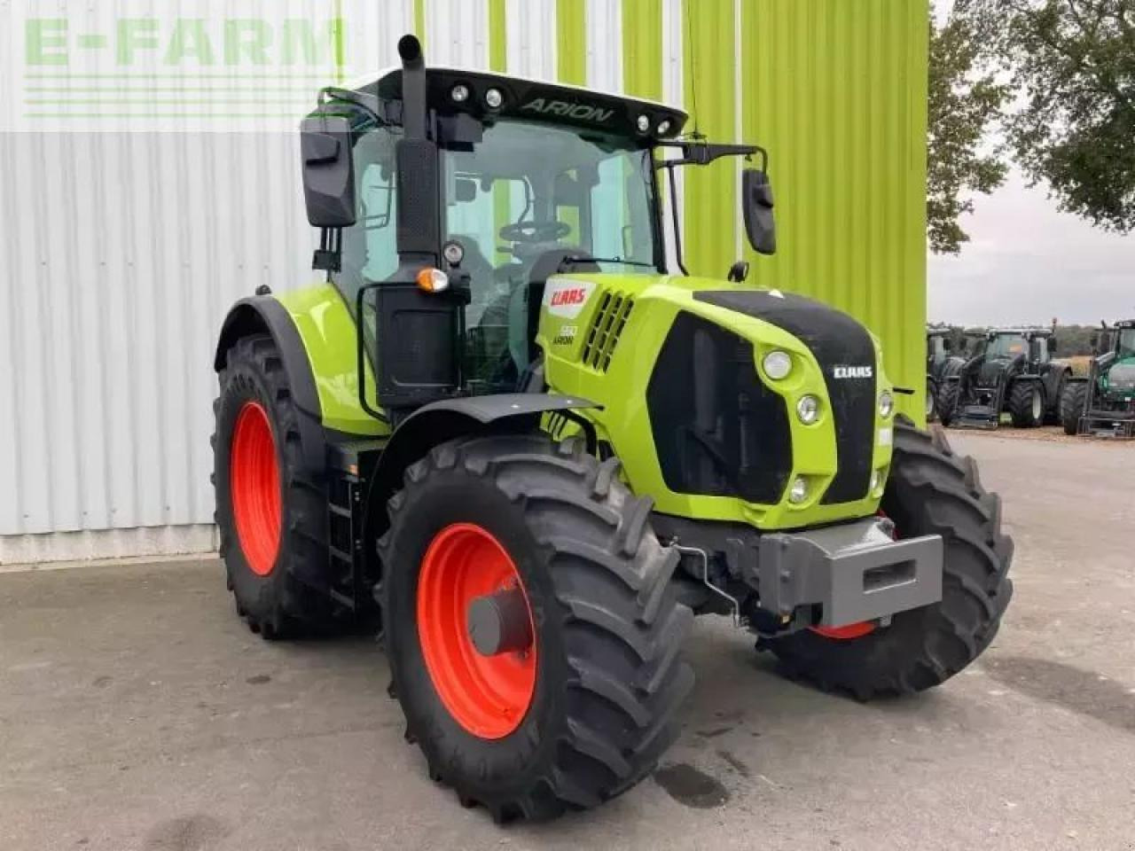 CLAAS arion 550 cmatic cis+ CMATIC CIS+ - Traktör: fotoğraf 3 CLAAS arion 550 cmatic cis+ CMATIC CIS+ - Traktör: fotoğraf 3