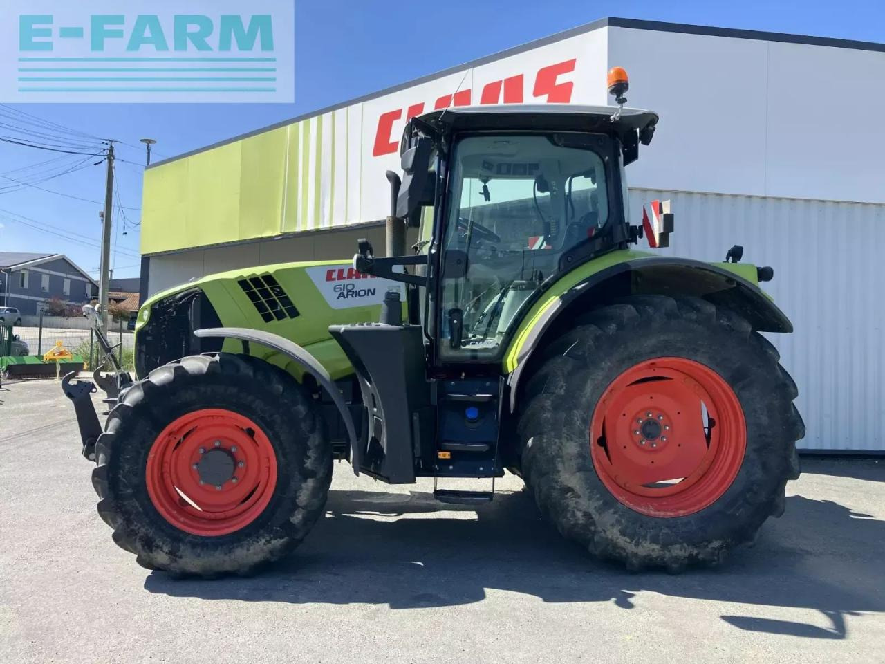 CLAAS arion 610 c-matic + s10 - Traktör: fotoğraf 2 CLAAS arion 610 c-matic + s10 - Traktör: fotoğraf 2