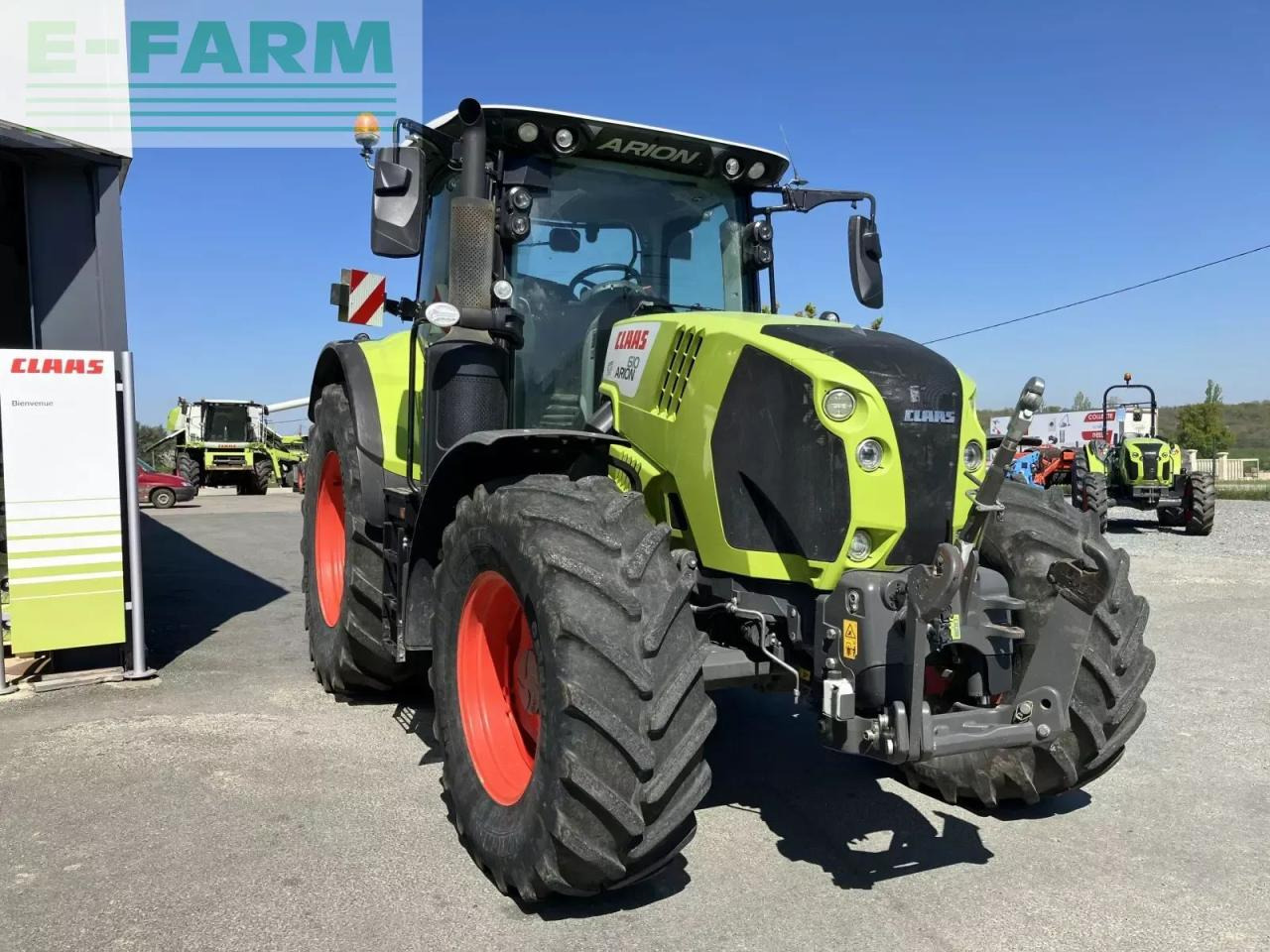 CLAAS arion 610 c-matic + s10 - Traktör: fotoğraf 5 CLAAS arion 610 c-matic + s10 - Traktör: fotoğraf 5