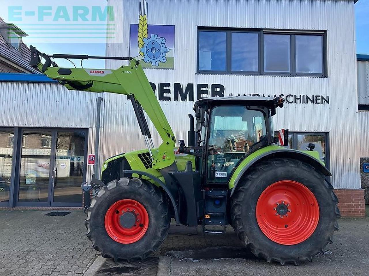 CLAAS arion 650 cis + fl140 + maxi-care CIS+ - Traktör: fotoğraf 1 CLAAS arion 650 cis + fl140 + maxi-care CIS+ - Traktör: fotoğraf 1