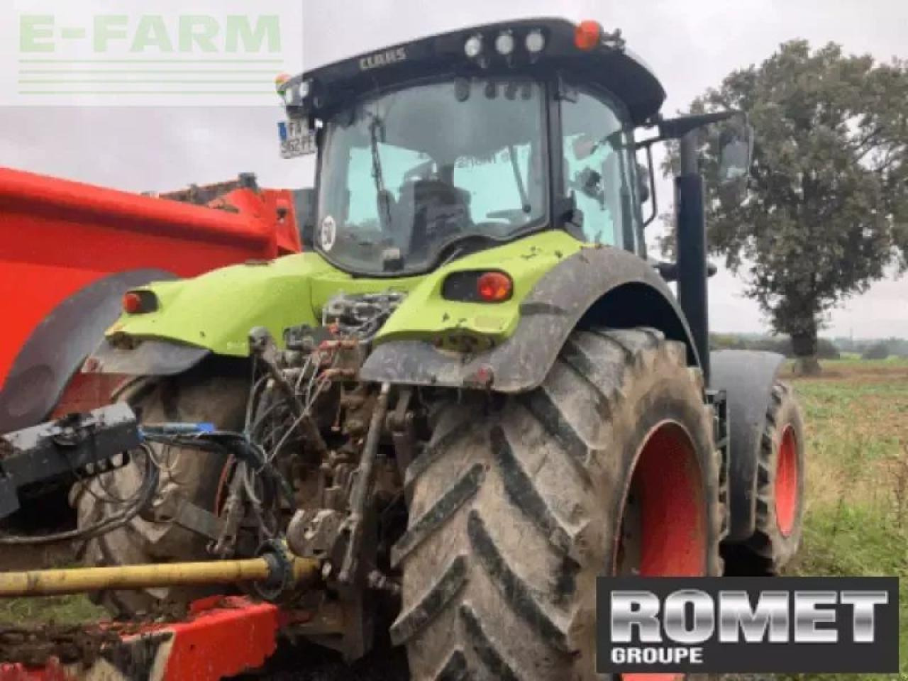 CLAAS axion 800 - Traktör: fotoğraf 3 CLAAS axion 800 - Traktör: fotoğraf 3