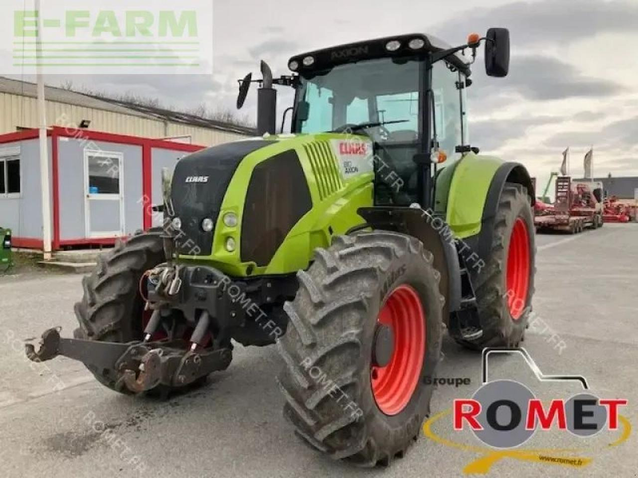 CLAAS axion 810 - Traktör: fotoğraf 1 CLAAS axion 810 - Traktör: fotoğraf 1
