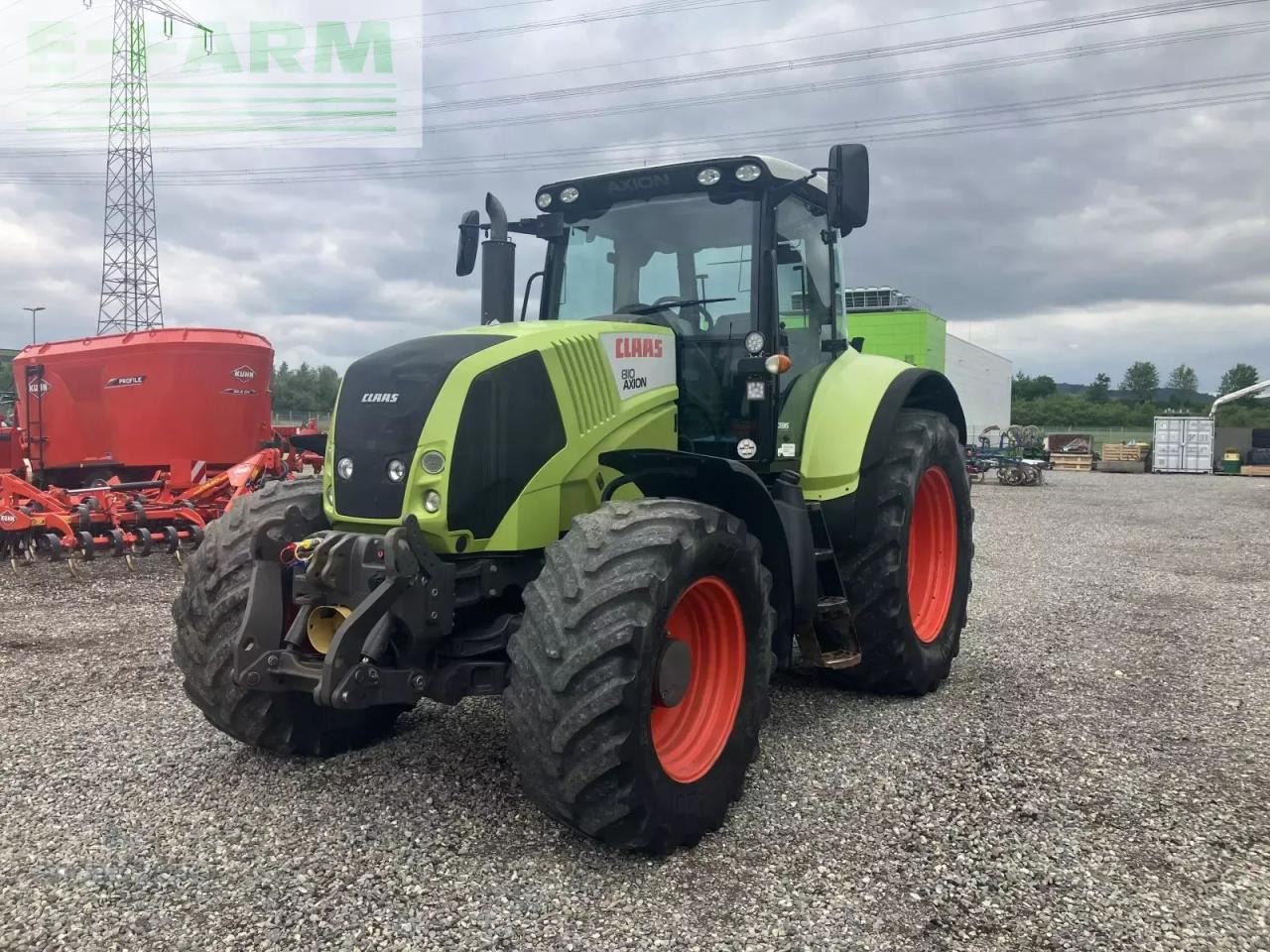 CLAAS axion 810 c-matic CMATIC - Traktör: fotoğraf 1 CLAAS axion 810 c-matic CMATIC - Traktör: fotoğraf 1