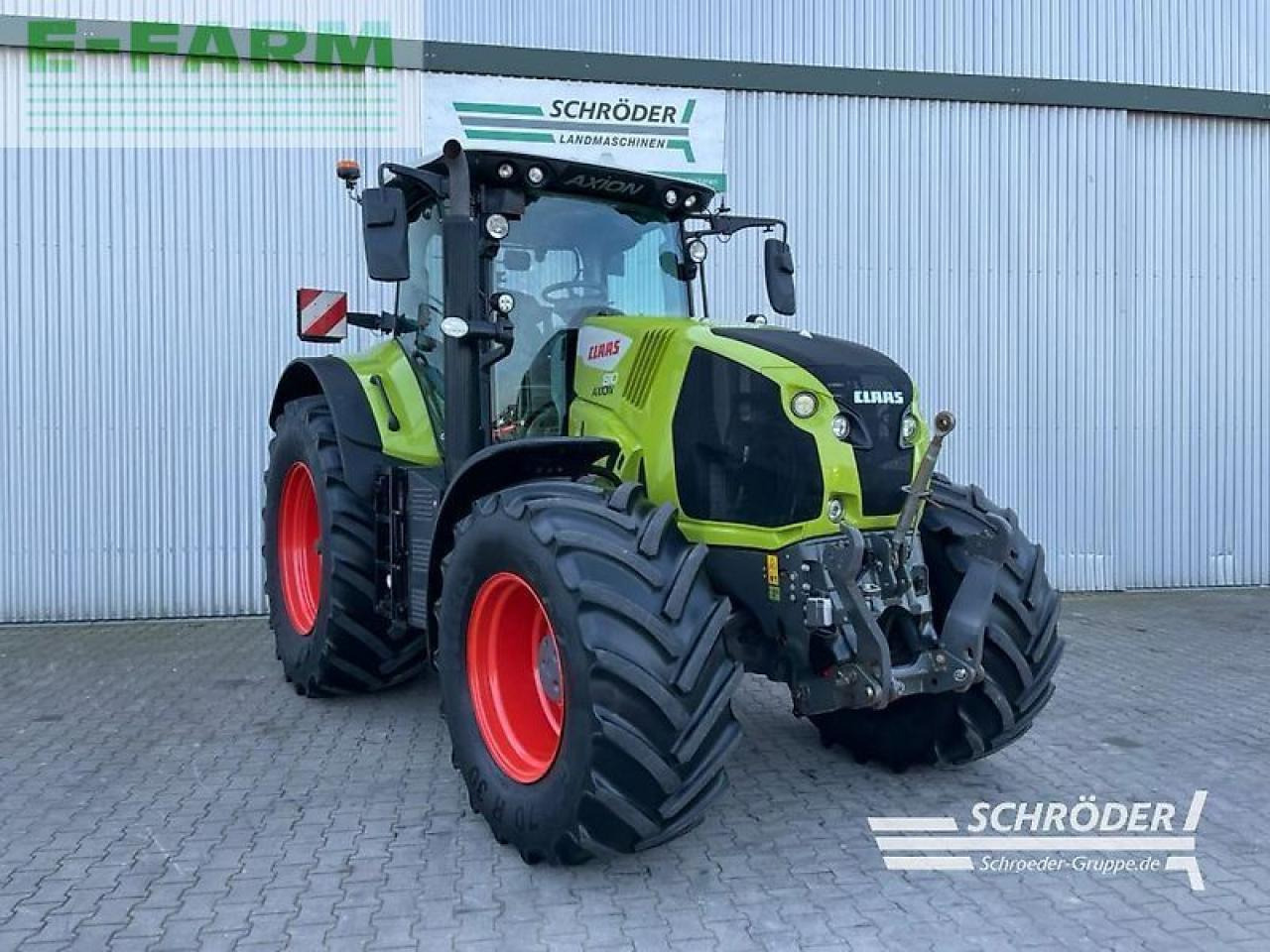 CLAAS axion 810 cmatic cebis CMATIC CEBIS - Traktör: fotoğraf 1 CLAAS axion 810 cmatic cebis CMATIC CEBIS - Traktör: fotoğraf 1