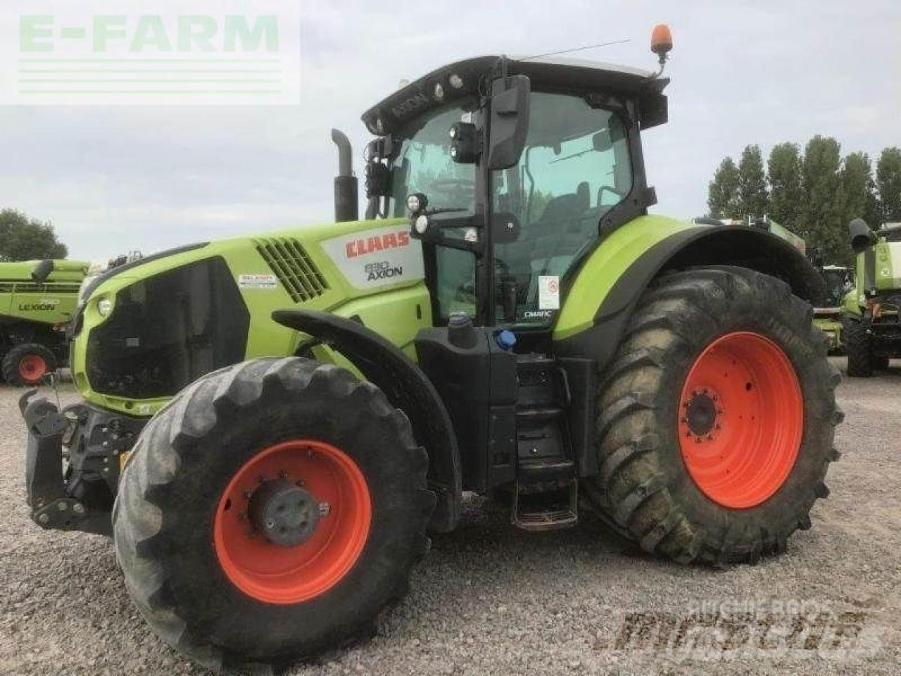 CLAAS axion 830 - Traktör: fotoğraf 1 CLAAS axion 830 - Traktör: fotoğraf 1