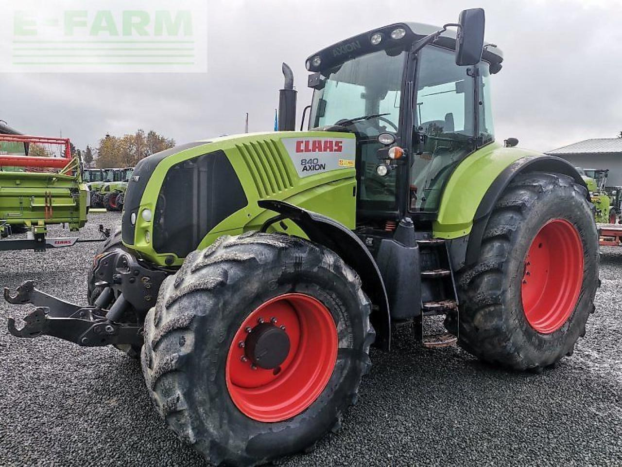 CLAAS axion 840 hexashift HEXASHIFT - Traktör: fotoğraf 4 CLAAS axion 840 hexashift HEXASHIFT - Traktör: fotoğraf 4
