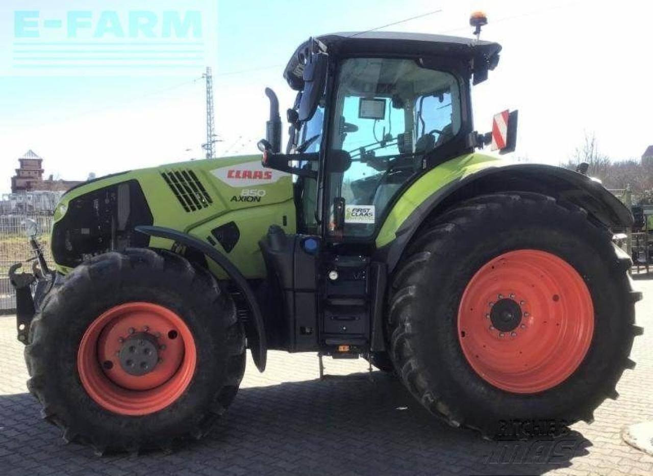 CLAAS axion 850 - Traktör: fotoğraf 2 CLAAS axion 850 - Traktör: fotoğraf 2