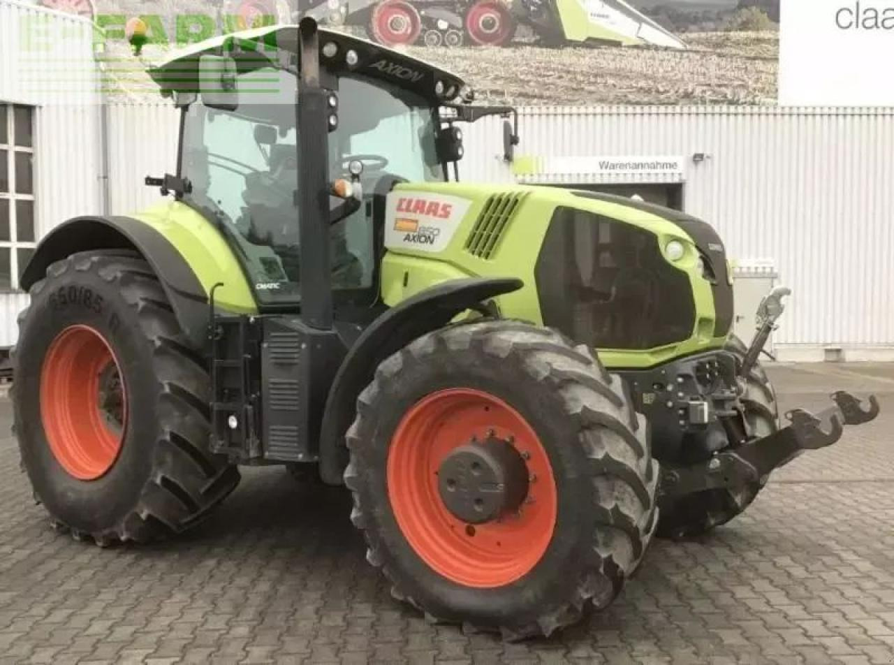 CLAAS axion 850 c-matic CMATIC - Traktör: fotoğraf 2 CLAAS axion 850 c-matic CMATIC - Traktör: fotoğraf 2