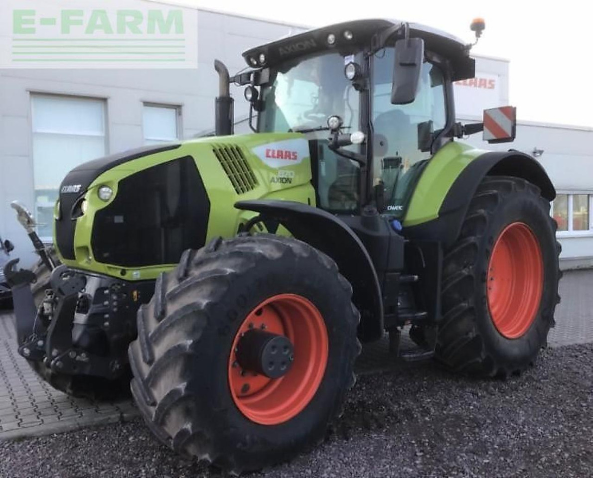 CLAAS axion 870 - Traktör: fotoğraf 1 CLAAS axion 870 - Traktör: fotoğraf 1