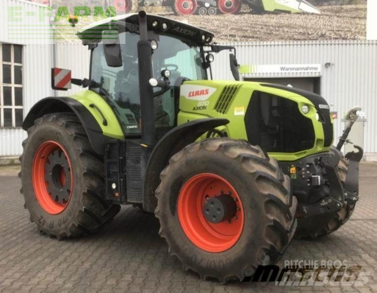 CLAAS axion 870 - Traktör: fotoğraf 2 CLAAS axion 870 - Traktör: fotoğraf 2