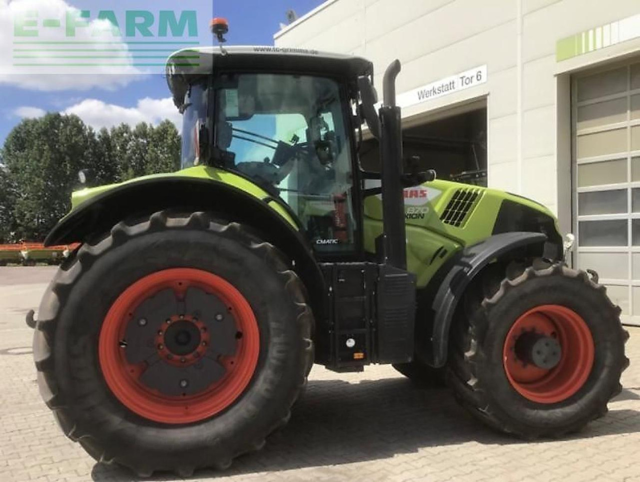 CLAAS axion 870 - Traktör: fotoğraf 3 CLAAS axion 870 - Traktör: fotoğraf 3