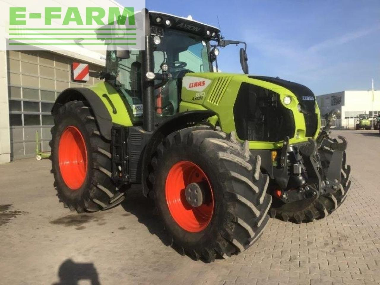 CLAAS axion 870 cmatic CMATIC - Traktör: fotoğraf 3 CLAAS axion 870 cmatic CMATIC - Traktör: fotoğraf 3