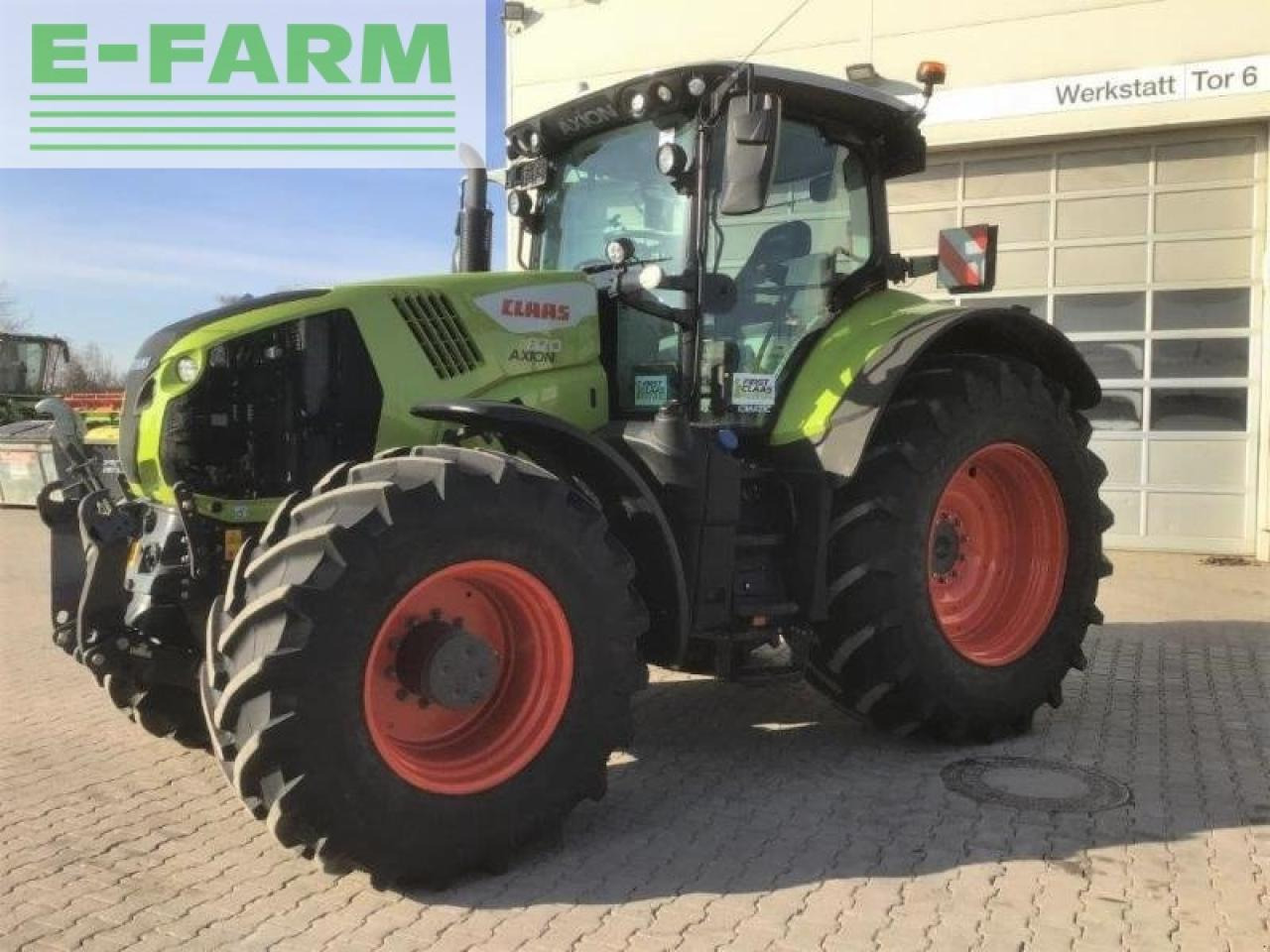 CLAAS axion 870 cmatic CMATIC - Traktör: fotoğraf 1 CLAAS axion 870 cmatic CMATIC - Traktör: fotoğraf 1