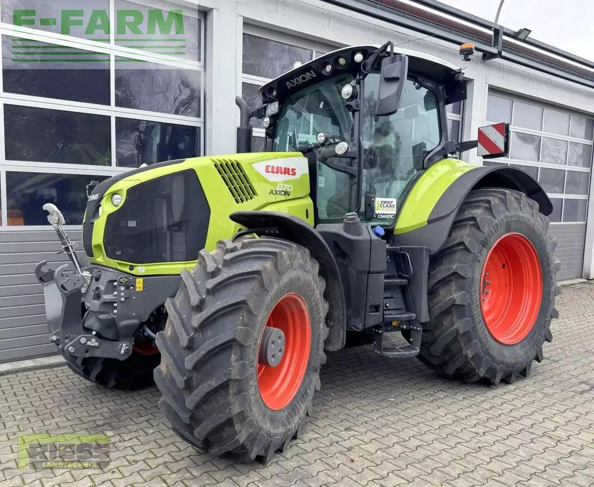 CLAAS axion 870 cmatic cebis cemis mc CMATIC CEBIS - Traktör: fotoğraf 1 CLAAS axion 870 cmatic cebis cemis mc CMATIC CEBIS - Traktör: fotoğraf 1