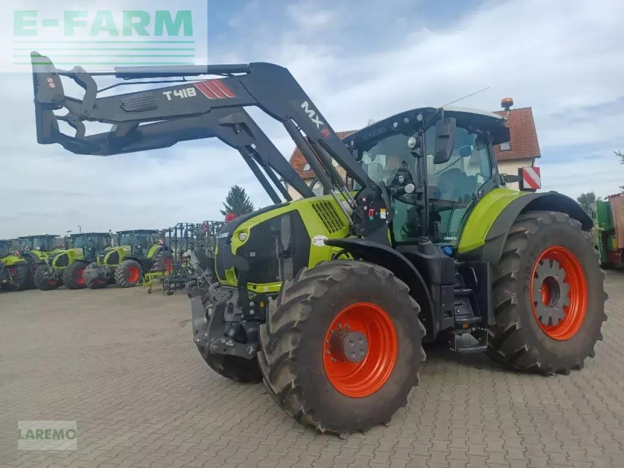 CLAAS axion 870 cmatic cebis + mx frontlader t 418 CMATIC CEBIS - Traktör: fotoğraf 1 CLAAS axion 870 cmatic cebis + mx frontlader t 418 CMATIC CEBIS - Traktör: fotoğraf 1