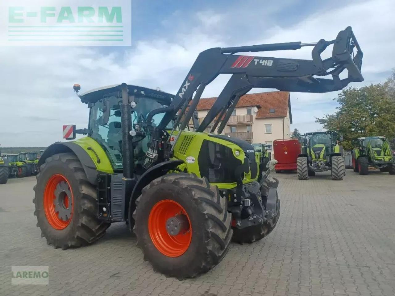 CLAAS axion 870 cmatic cebis + mx frontlader t 418 CMATIC CEBIS - Traktör: fotoğraf 2 CLAAS axion 870 cmatic cebis + mx frontlader t 418 CMATIC CEBIS - Traktör: fotoğraf 2