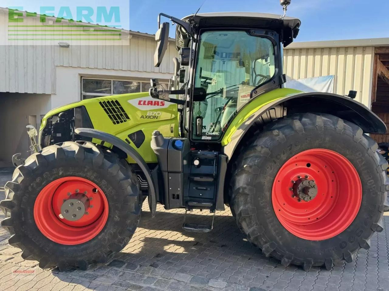 CLAAS axion 870 cmatic cis+ CMATIC CIS+ - Traktör: fotoğraf 2 CLAAS axion 870 cmatic cis+ CMATIC CIS+ - Traktör: fotoğraf 2