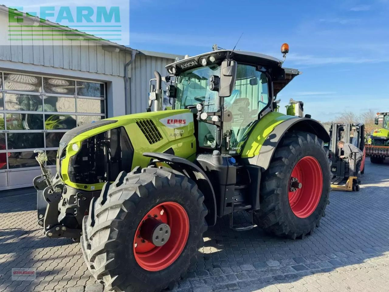 CLAAS axion 870 cmatic cis+ CMATIC CIS+ - Traktör: fotoğraf 1 CLAAS axion 870 cmatic cis+ CMATIC CIS+ - Traktör: fotoğraf 1