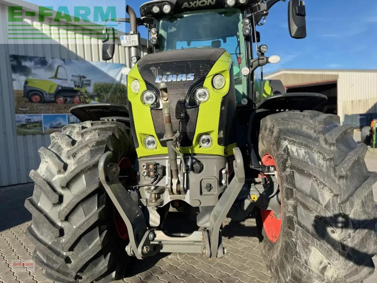 CLAAS axion 870 cmatic cis+ CMATIC CIS+ - Traktör: fotoğraf 5 CLAAS axion 870 cmatic cis+ CMATIC CIS+ - Traktör: fotoğraf 5