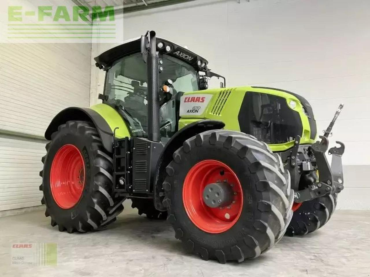 CLAAS axion 870 cmatic gps rtk - Traktör: fotoğraf 3 CLAAS axion 870 cmatic gps rtk - Traktör: fotoğraf 3