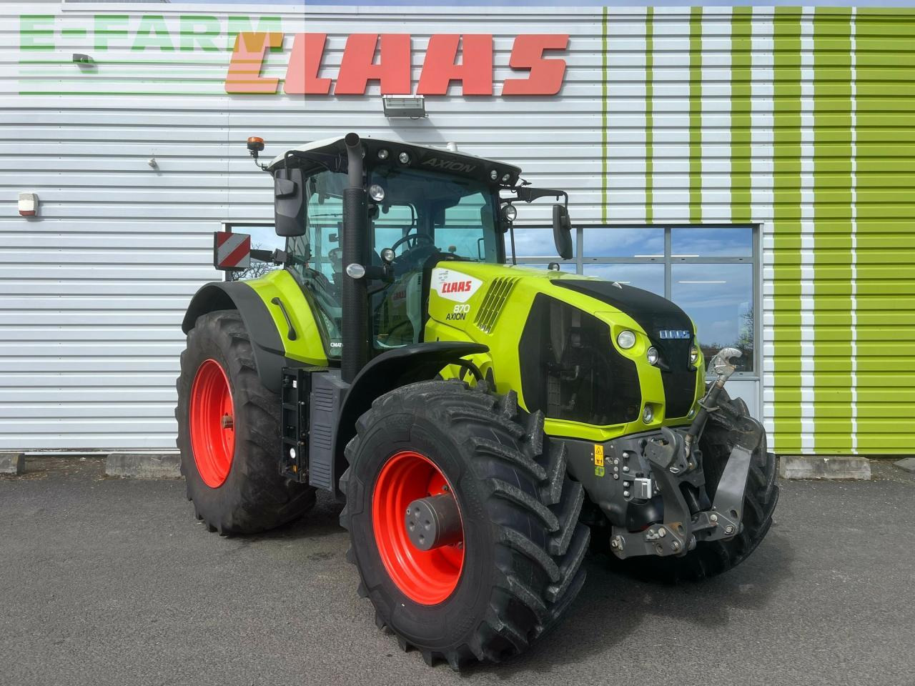 CLAAS axion 870 cmatic s5 sur mesure CMATIC - Traktör: fotoğraf 1 CLAAS axion 870 cmatic s5 sur mesure CMATIC - Traktör: fotoğraf 1