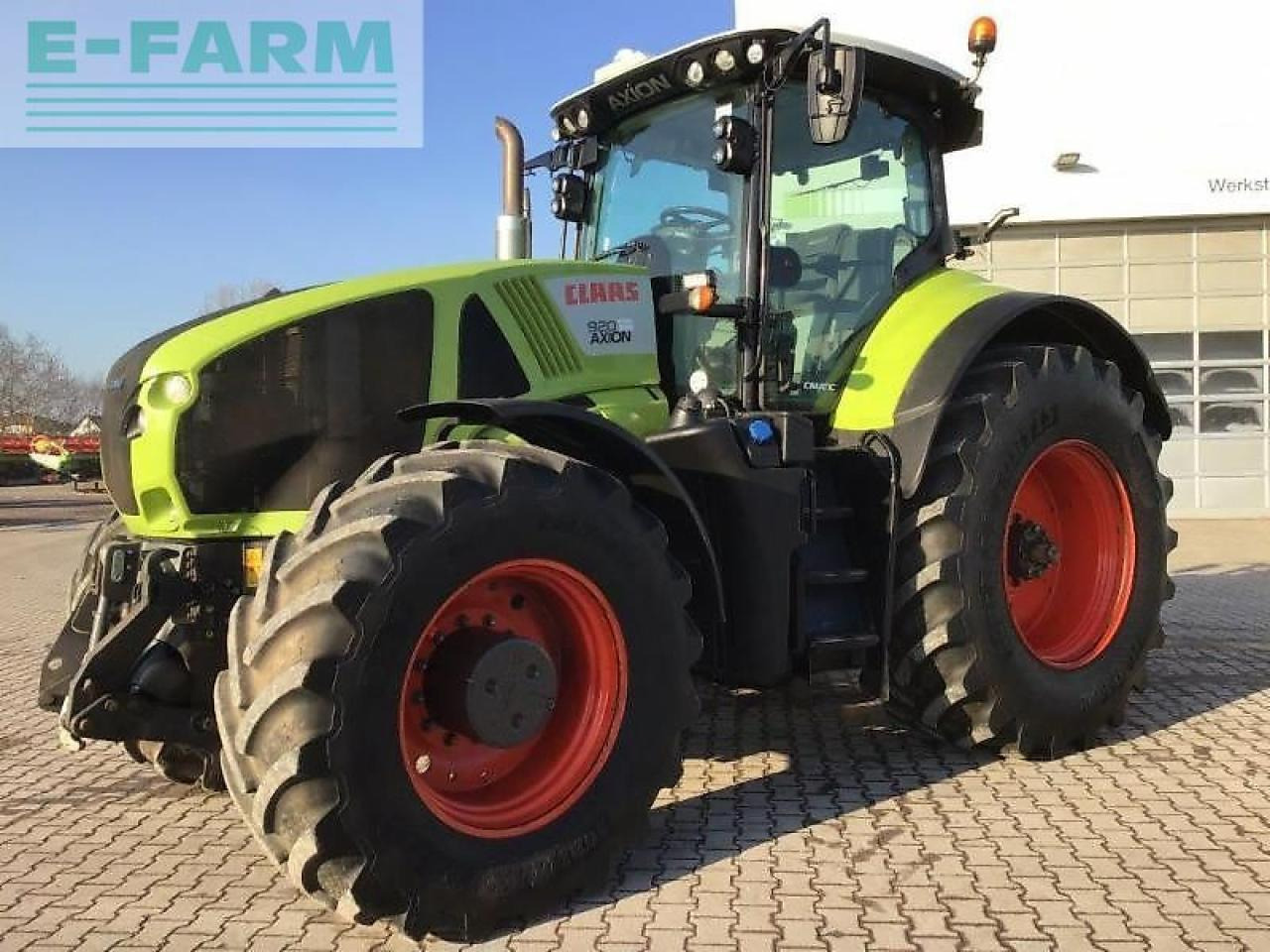 CLAAS axion 920 - Traktör: fotoğraf 1 CLAAS axion 920 - Traktör: fotoğraf 1