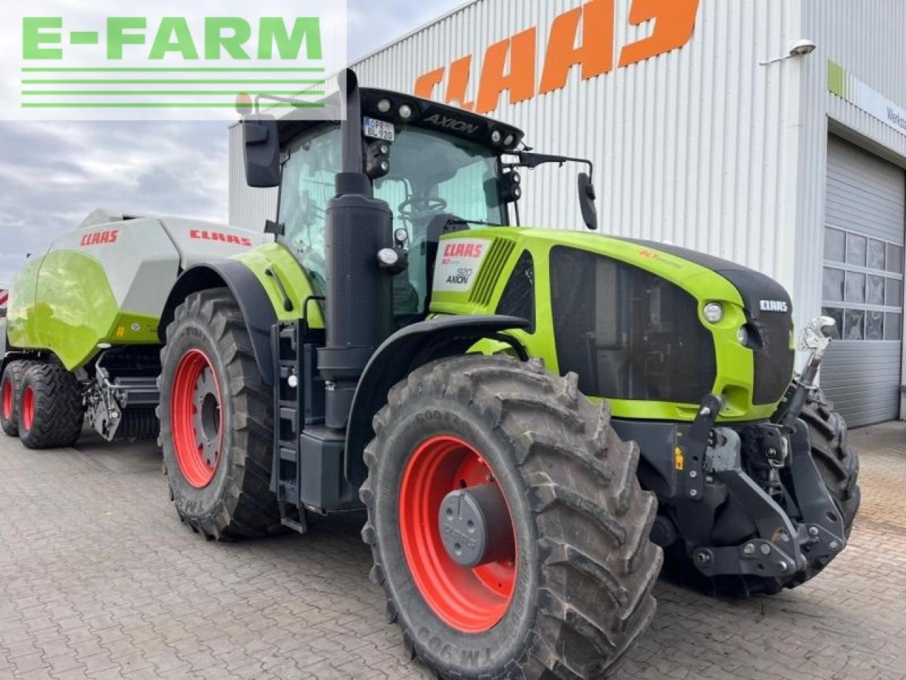 CLAAS axion 920 cmatic cebis CMATIC CEBIS - Traktör: fotoğraf 2 CLAAS axion 920 cmatic cebis CMATIC CEBIS - Traktör: fotoğraf 2