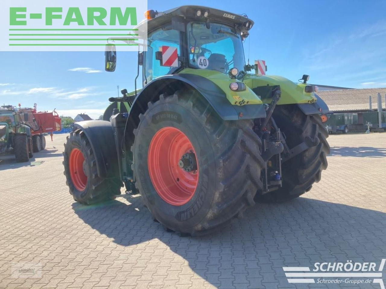 CLAAS axion 960 cmatic + maxicare + rtk - Traktör: fotoğraf 2 CLAAS axion 960 cmatic + maxicare + rtk - Traktör: fotoğraf 2