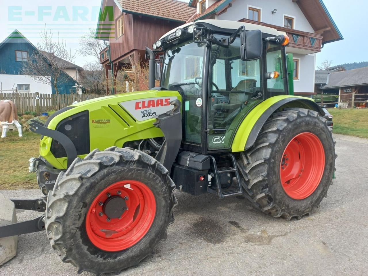 CLAAS axos 330 cx CX - Traktör: fotoğraf 1 CLAAS axos 330 cx CX - Traktör: fotoğraf 1