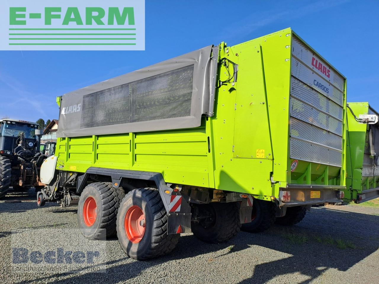 CLAAS cargos 8500 s - Silaj römorku: fotoğraf 3 CLAAS cargos 8500 s - Silaj römorku: fotoğraf 3