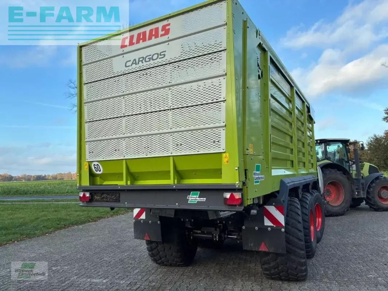 CLAAS cargos 8500 tridem - Damperli traktör römorku: fotoğraf 4 CLAAS cargos 8500 tridem - Damperli traktör römorku: fotoğraf 4