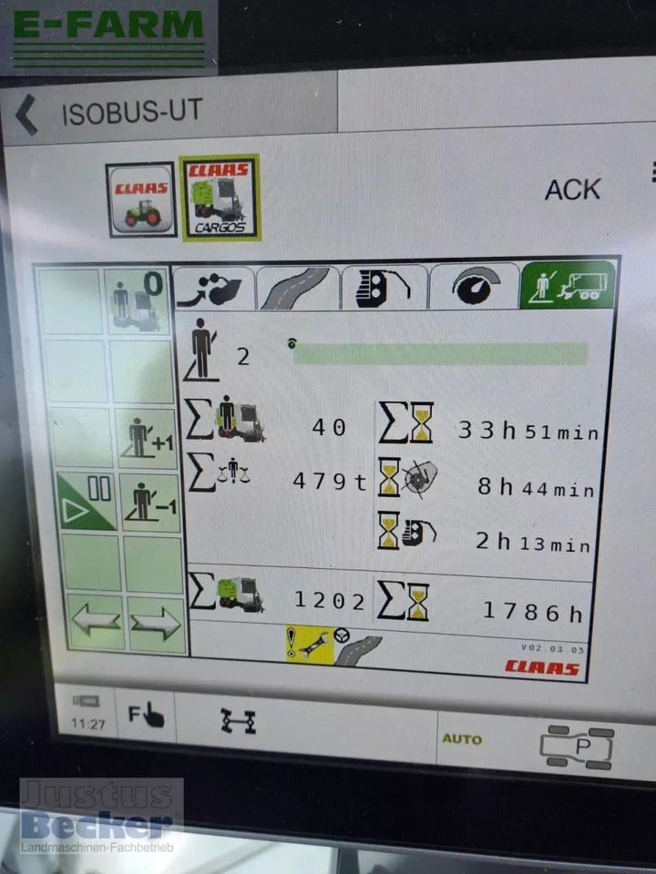 CLAAS cargos 8500 tridem - Silaj römorku: fotoğraf 4 CLAAS cargos 8500 tridem - Silaj römorku: fotoğraf 4