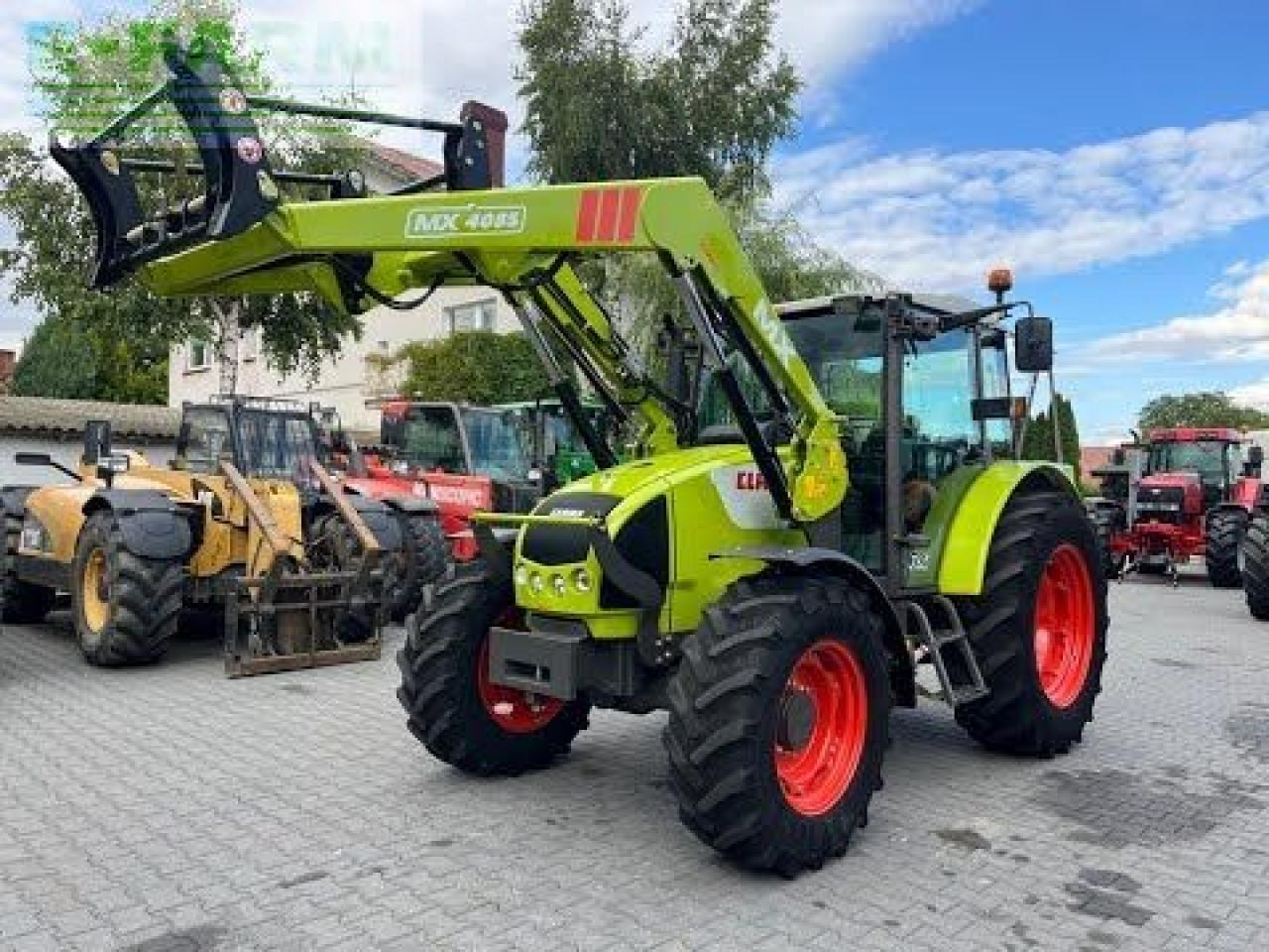 Traktör CLAAS celtis 446 plus rx + mailleux mx40-85: fotoğraf 11